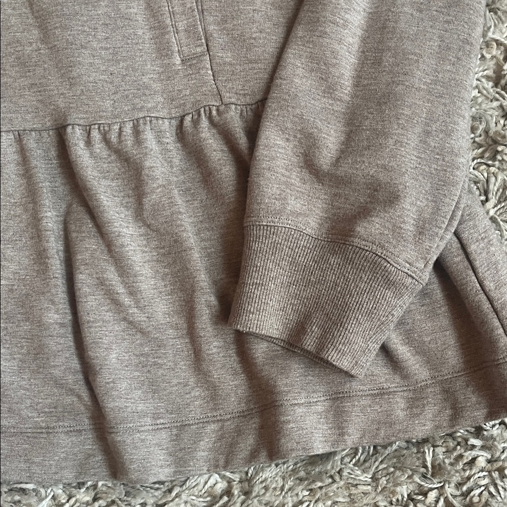 Cabi Weekend Topper Tan Peplum Jacket - Size Medium   Style 3543 - Picture 7 of 13